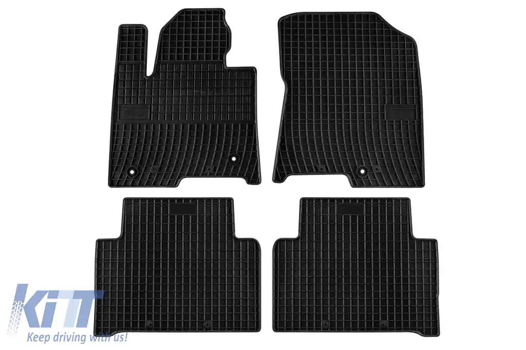 Mochete din cauciuc specifice, potrivite pentru Kia Sorento după 2020, set de 4 piese, culoare neagră