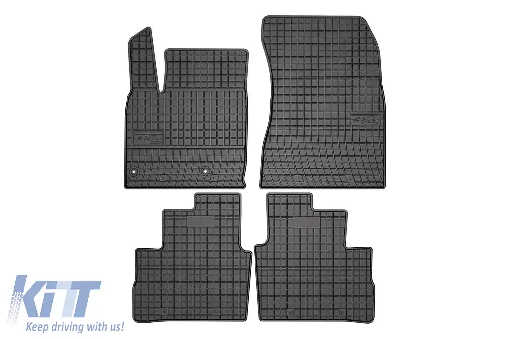 Mochete din cauciuc specifice, potrivite pentru Nissan Qashqai după 2021, set de 4 piese, culoare neagră-image-6230943
