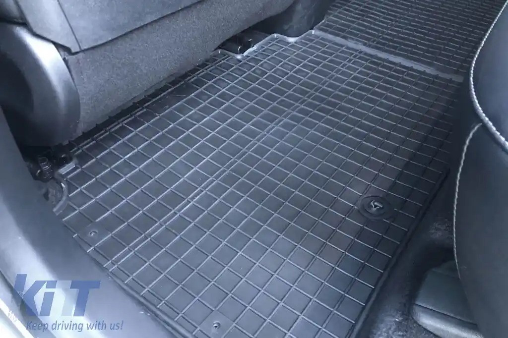 Mochete din cauciuc specifice, potrivite pentru Kia EV 6 după 2021, set de 4 piese, culoare neagră-image-6230954