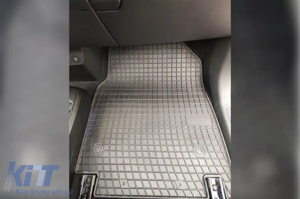 Mochete din cauciuc specifice, potrivite pentru Kia EV 6 după 2021, set de 4 piese, culoare neagră-image-6230957