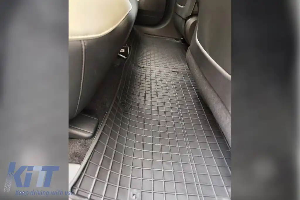 Mochete din cauciuc specifice, potrivite pentru Kia EV 6 după 2021, set de 4 piese, culoare neagră-image-6230959