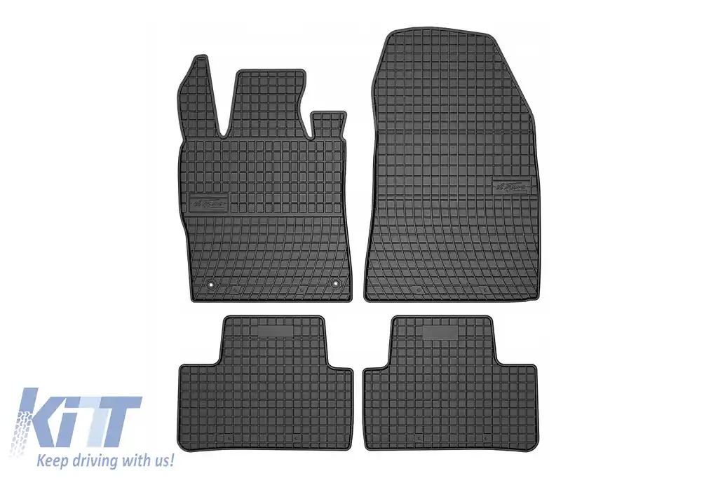 Mochete din cauciuc specifice, potrivite pentru seria Frogum El Toro pentru Opel Astra L, Citroen DS4 hatchback, Peugeot 308 după 2021, set de 4 piese, culoare neagră-image-6230961