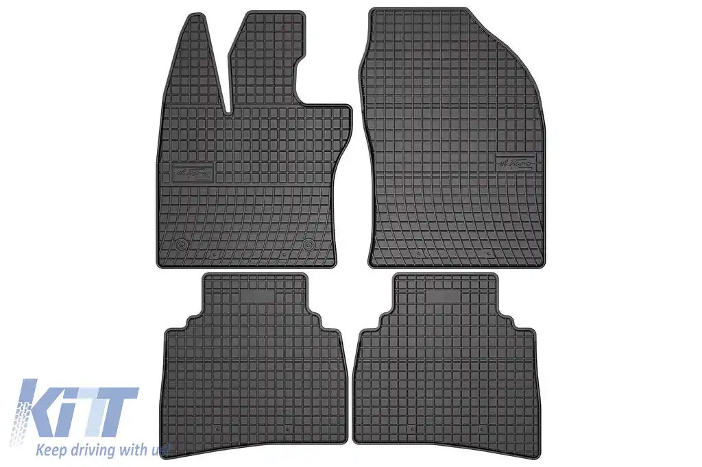 Mochete din cauciuc specifice, potrivite pentru Toyota Prius Liftback după 2023, set de 4 piese, culoare neagră