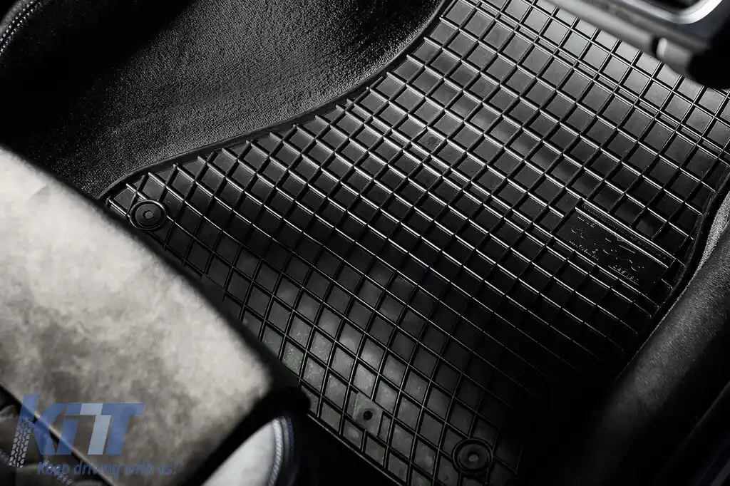 Mochete din cauciuc specifice, potrivite pentru Peugeot 408 Fastback după 2022, set de 4 piese, culoare neagră-image-6231133