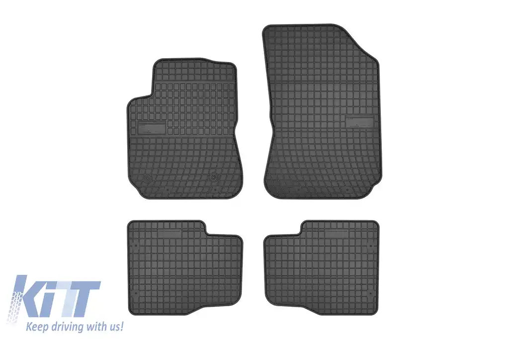 Mochete din cauciuc specifice, potrivite pentru Citroen C4 Cactus 2014-2020, set de 4 piese, culoare neagră din seria Frogum El Toro