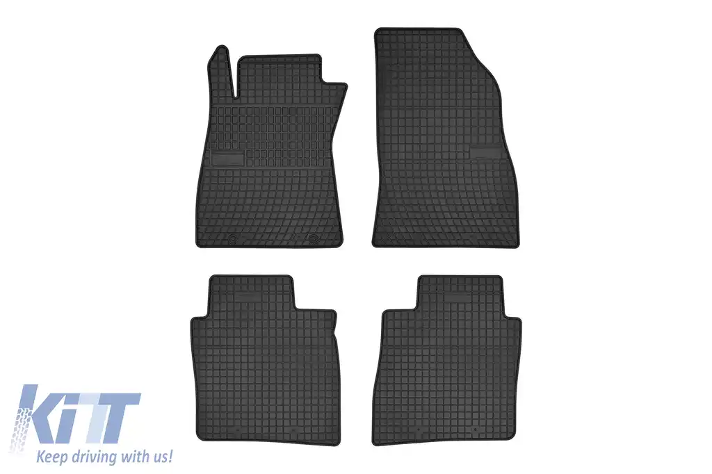Mochete din cauciuc specifice, potrivite pentru Nissan Pulsar după 2014, set de 4 piese, culoare neagră