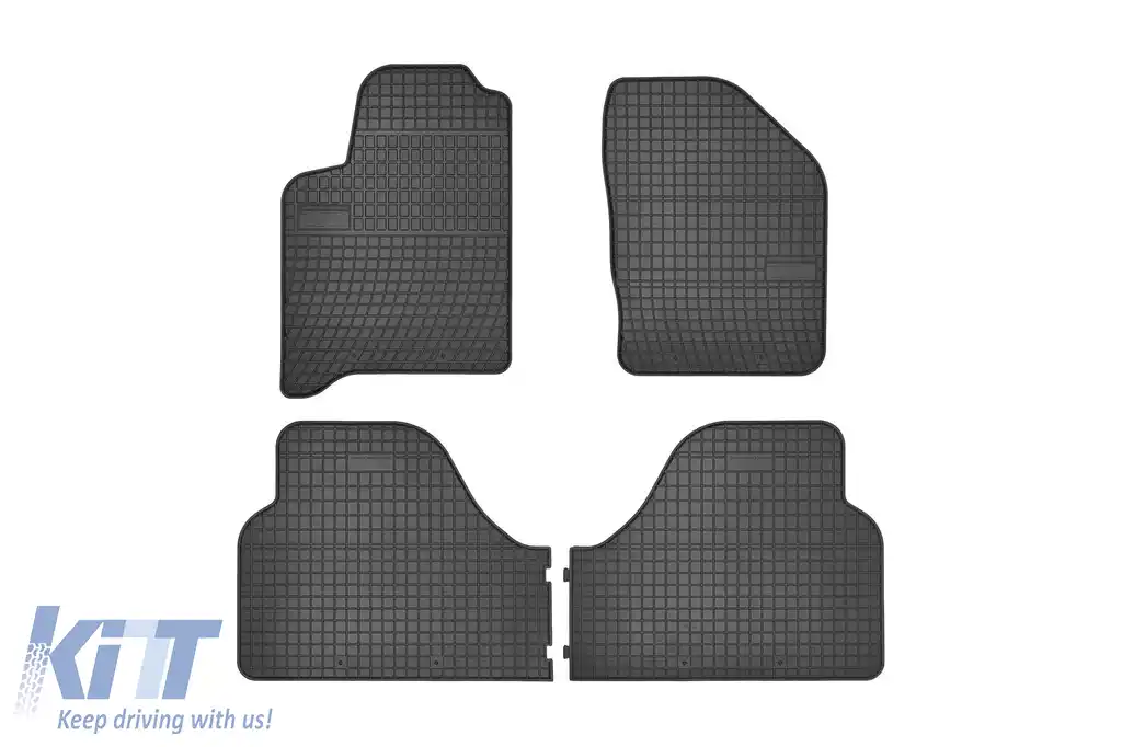 Mochete din cauciuc specifice, potrivite pentru Renault Scenic 1996-2003, set de 4 piese, culoare neagră