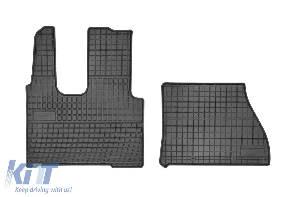 Mochete din cauciuc specifice, potrivite pentru Mercedes Actros Mp4 cu cabină de dormit după 2012, set de 2 piese, culoare neagră