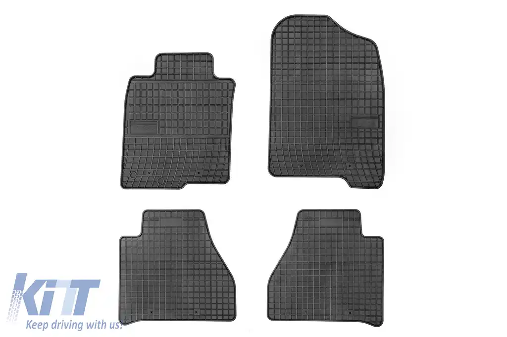 Mochete din cauciuc specifice, potrivite pentru Nissan Navara după 2016, set de 4 piese, culoare neagră
