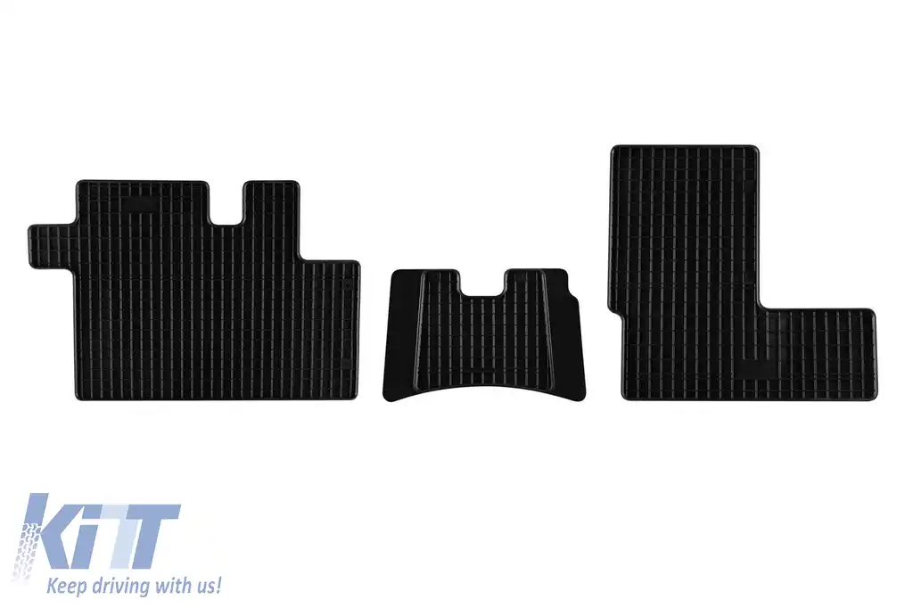 Mochete din cauciuc specifice, potrivite pentru Hyundai Staria după 2021, set de 5 piese, culoare neagră-image-6231434