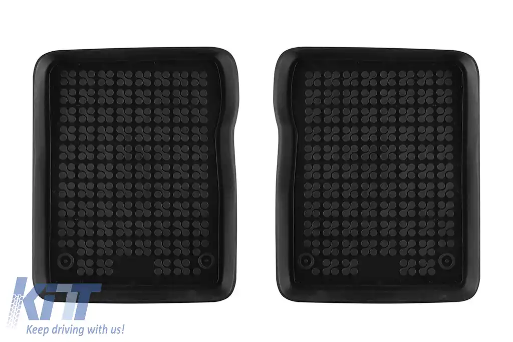 Mochete din cauciuc specifice, potrivite pentru Audi A2 1999-2005, set de 4 piese, culoare neagră-image-6242968