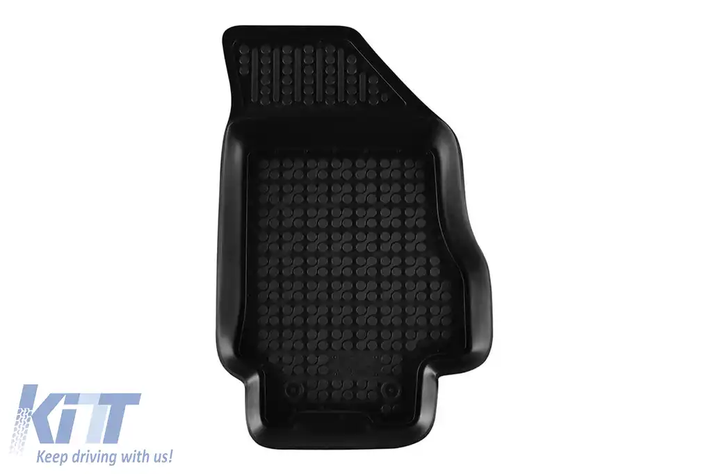Mochete din cauciuc specifice, potrivite pentru Fiat Doblo după 2010, Opel Combo D 2011-2018, 2 locuri, set de 2 piese, culoare neagră-image-6242996