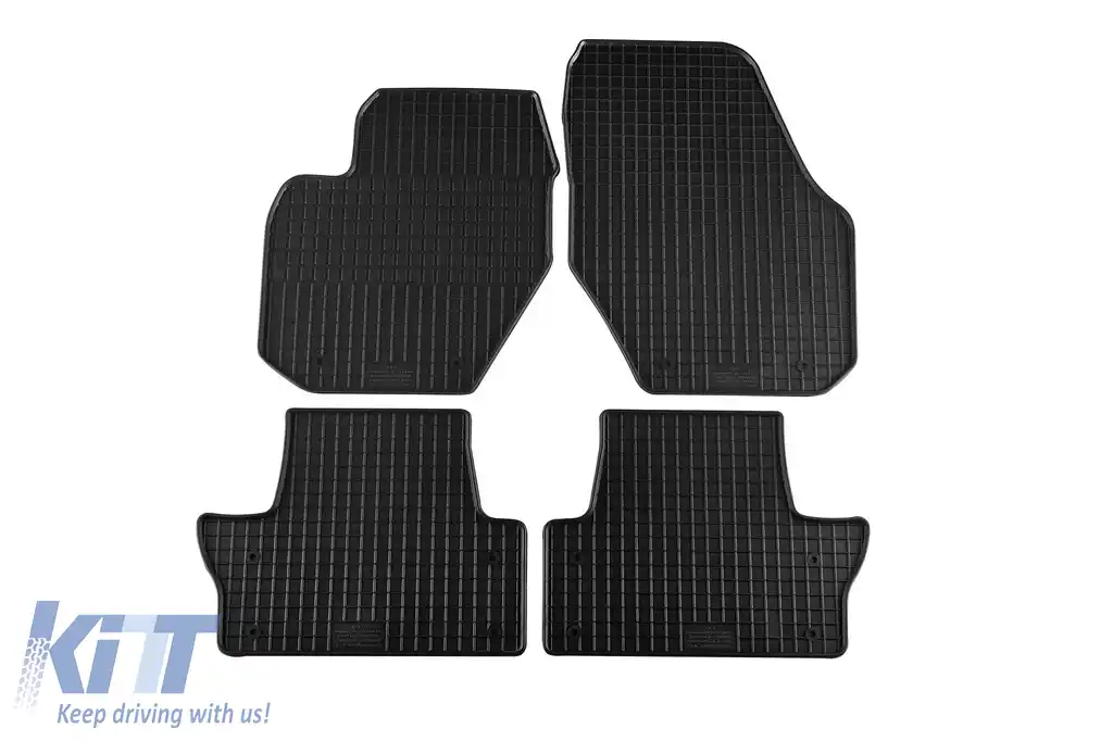Mochete din cauciuc specifice, potrivite pentru Volvo S60, V60 2010-2018, XC60 2008-2017, set de 4 piese, culoare neagră