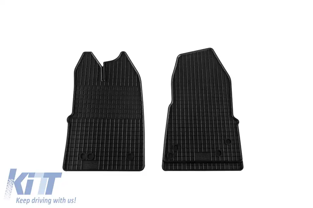 Mochete din cauciuc specifice, potrivite pentru Ford Transit Custom, Tourneo Custom după 2012, 2-3 locuri, Transit după 2015, set de 2 piese, culoare neagră