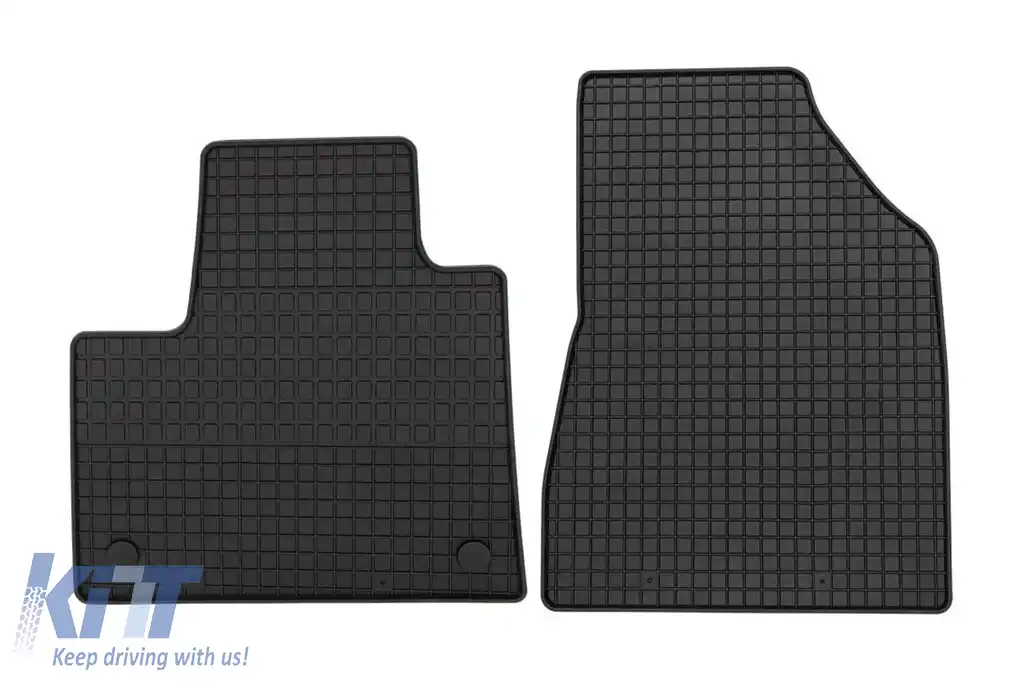 Mochete din cauciuc specifice, potrivite pentru Mercedes Citan W420, Renault Kangoo, Nissan Townstar după 2021, set de 2 piese, culoare neagră