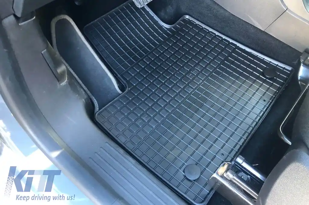 Mochete din cauciuc specifice, potrivite pentru Mercedes Citan W420, Renault Kangoo, Nissan Townstar după 2021, set de 2 piese, culoare neagră-image-6243658