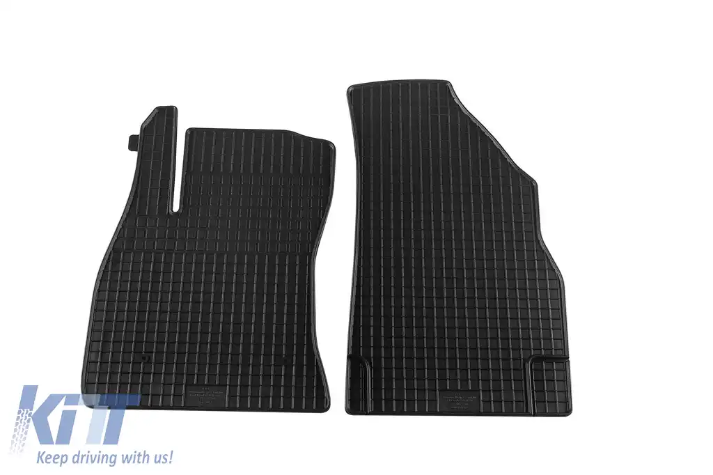 Mochete din cauciuc specifice, potrivite pentru Opel Combo 2012-2018, Fiat Doblo după 2010, set de 2 piese, culoare neagră