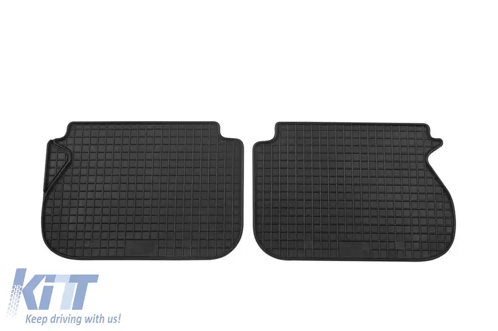 Mochete din cauciuc specifice, potrivite pentru VW Caddy 2004-2015, Caddy Life 2004-2015, Caddy IV după 2015, spate, 5 locuri, set de 2 piese, culoare neagră