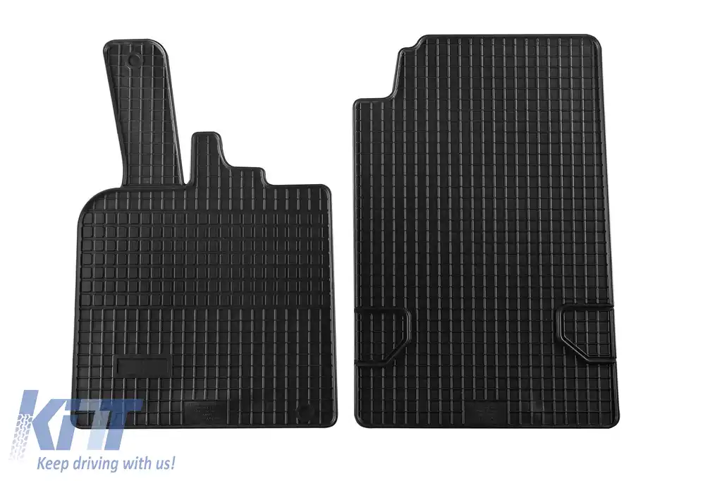 Mochete din cauciuc specifice, potrivite pentru Smart ForTwo 2007-2014, set de 2 piese, culoare neagră