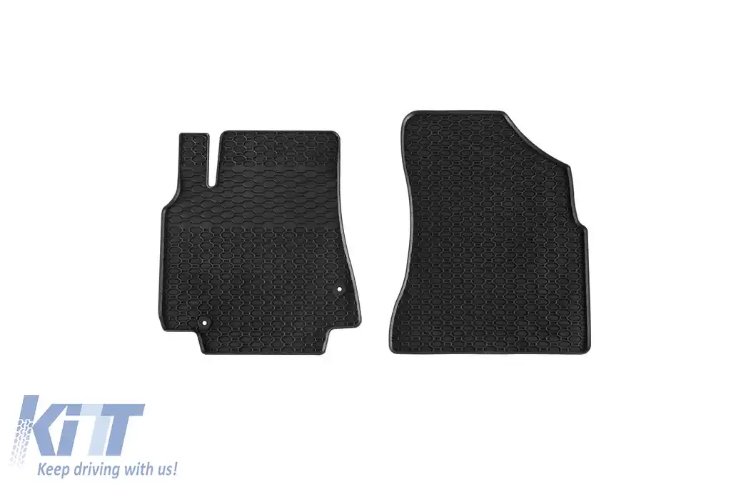 Mochete din cauciuc specifice, potrivite pentru Citroen Berlingo II, Peugeot Partner 2008-2018, set de 2 piese, culoare neagră