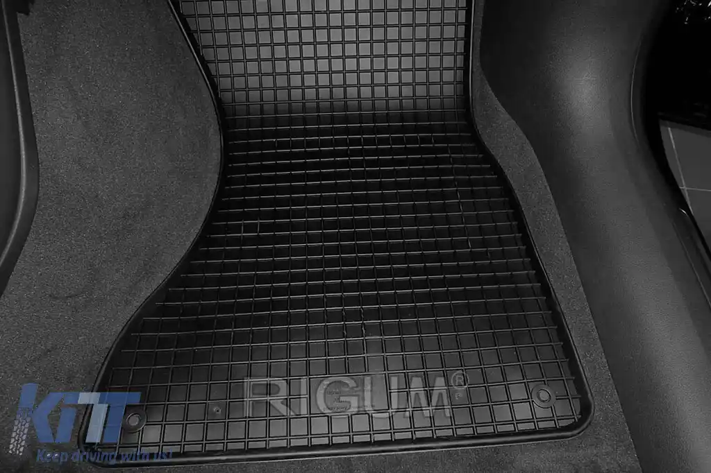 Mochete din cauciuc specifice, potrivite pentru Audi A6 2011-2018, A7 Sportback 2010-2017, set de 4 piese, culoare neagră-image-6248240