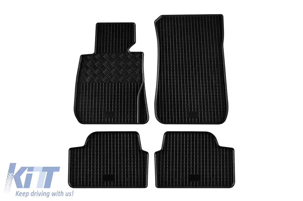 Mochete din cauciuc specifice, potrivite pentru BMW 1 Series E87 2003-2012, set de 4 piese, culoare neagră