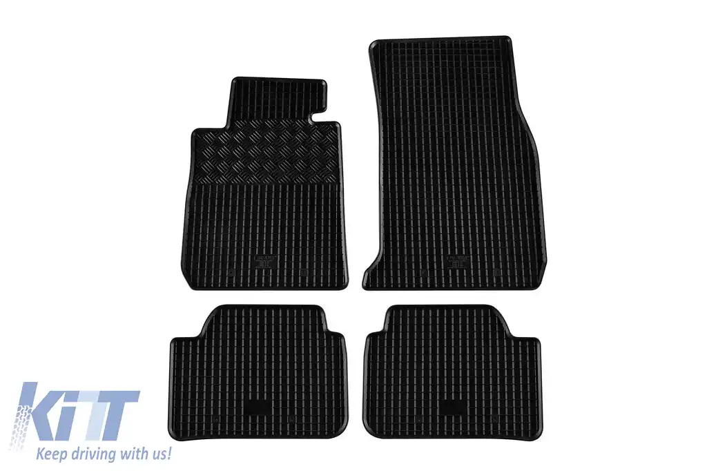 Mochete din cauciuc specifice, potrivite pentru BMW Seria 1 F20, F21 2011-2019, set de 4 piese, culoare neagră-image-6248260