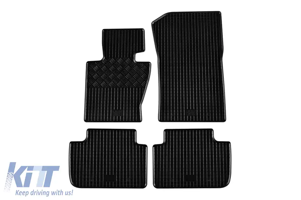 Mochete din cauciuc specifice, potrivite pentru BMW X3 E83 2004-2010, set de 4 piese, culoare neagră-image-6248274