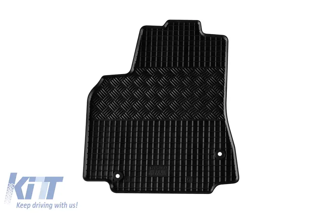 Mochete din cauciuc specifice, potrivite pentru Peugeot Partner, Citroen Berlingo 2008-2018 față, set de 2 piese, culoare neagră-image-6248285