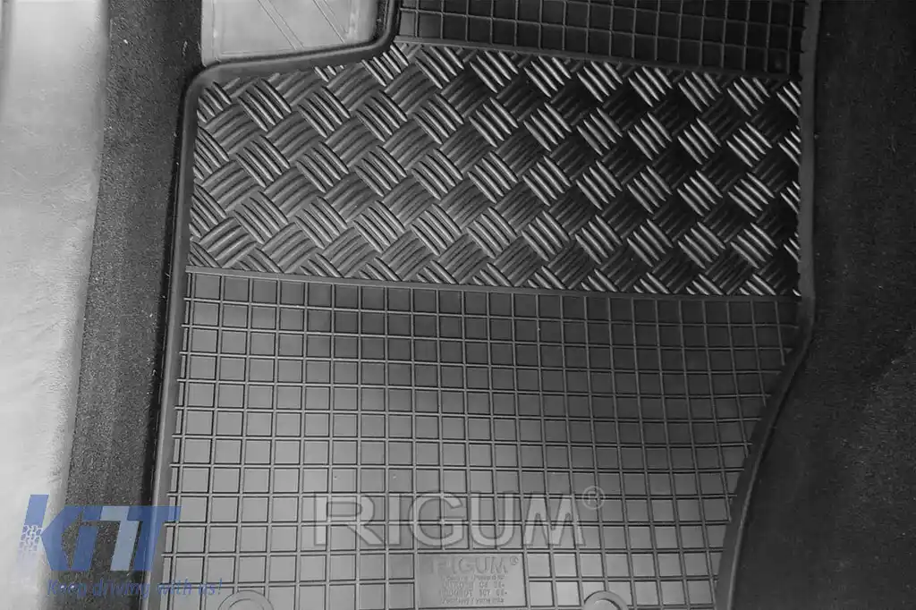 Mochete din cauciuc specifice, potrivite pentru Peugeot 307 2001-2007, Citroen C4 2004-2010, set de 4 piese, culoare neagră-image-6248337