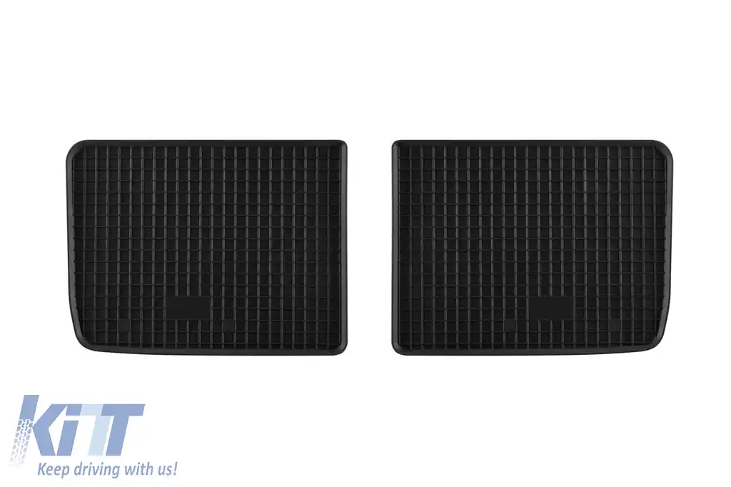 Mochete din cauciuc specifice, potrivite pentru Citroen C-Elysee, Peugeot 301 după 2012, set de 4 piese, culoare neagră-image-6248357