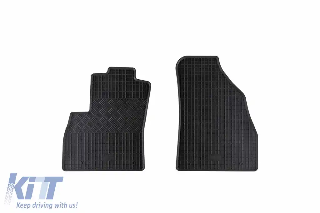 Mochete din cauciuc specifice, potrivite pentru Citroen Nemo, Fiat Fiorino, Peugeot Bipper după 2008, 2 locuri, set de 2 piese, culoare neagră