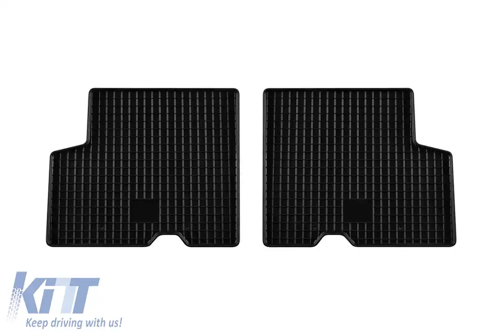 Mochete din cauciuc specifice, potrivite pentru Dacia Duster 2010-2017, set de 4 piese, culoare neagră-image-6248396
