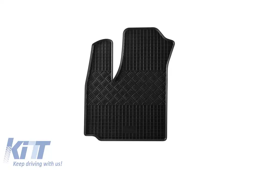 Mochete din cauciuc specifice, potrivite pentru Fiat Doblo după 2001, 2 locuri, set de 2 piese, culoare neagră-image-6248426