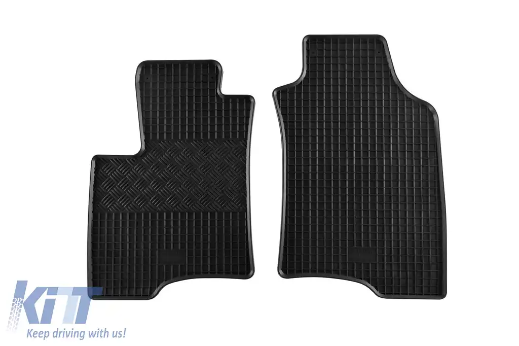 Mochete din cauciuc specifice, potrivite pentru Fiat Panda după 2012, Panda Hybrid după 2020, set de 4 piese, culoare neagră-image-6248458