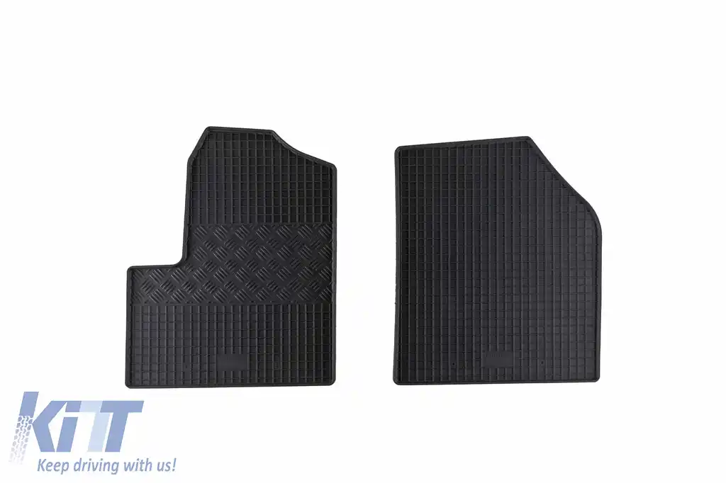 Mochete din cauciuc specifice, potrivite pentru Ford Tourneo, Transit Connect după 2003, 2 locuri, set de 2 piese, culoare neagră