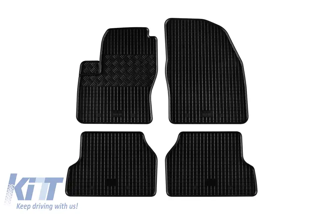 Mochete din cauciuc specifice, potrivite pentru Ford Focus 2004-2011, set de 4 piese, culoare neagră-image-6248501