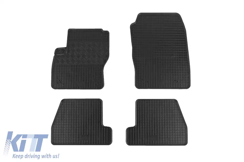 Mochete din cauciuc specifice, potrivite pentru Ford Focus 2011-2018, set de 4 piese, culoare neagră-image-6248506