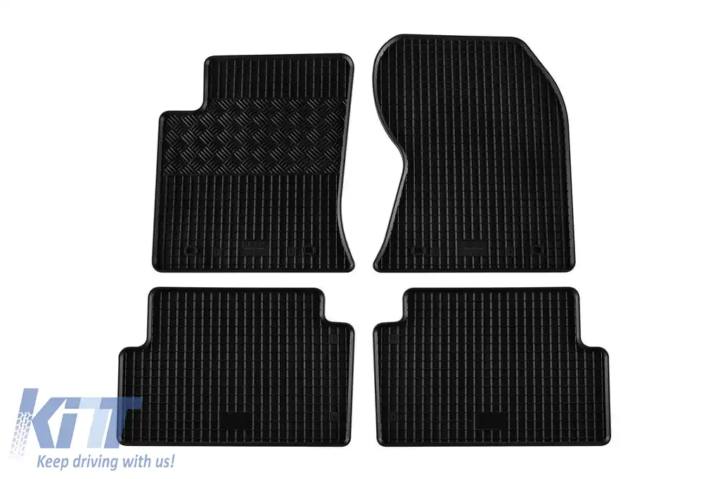 Mochete din cauciuc specifice, potrivite pentru Ford Focus 1998-2004, set de 4 piese, culoare neagră