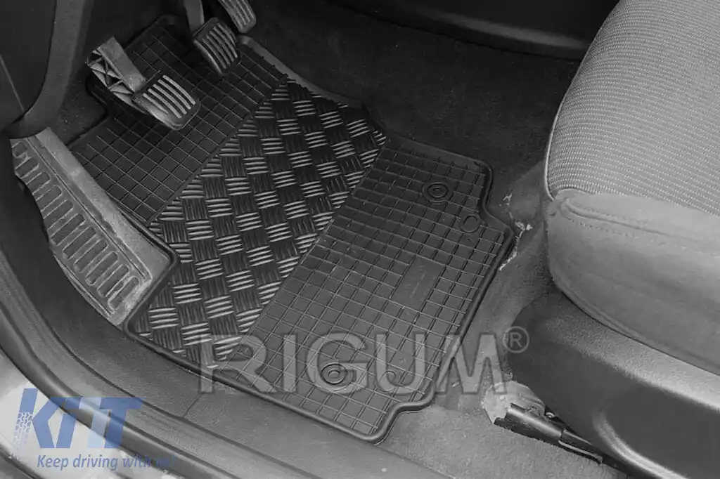 Mochete din cauciuc specifice, potrivite pentru Ford Mondeo 2007-2014, set de 4 piese, culoare neagră-image-6248535