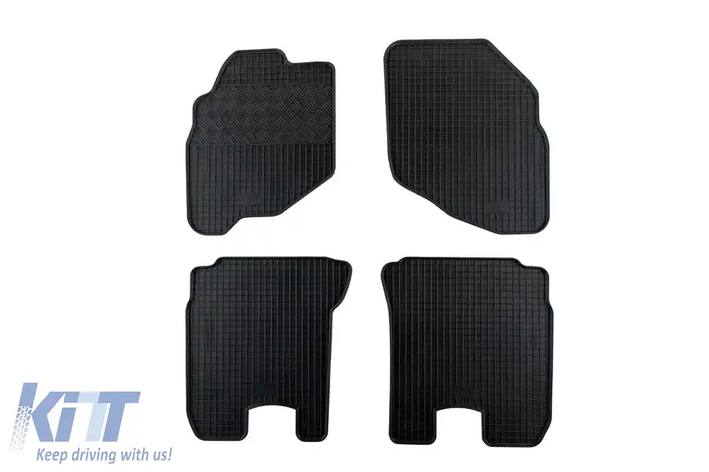 Mochete din cauciuc specifice, potrivite pentru Honda Jazz 2002-2008, set de 4 piese, culoare neagră