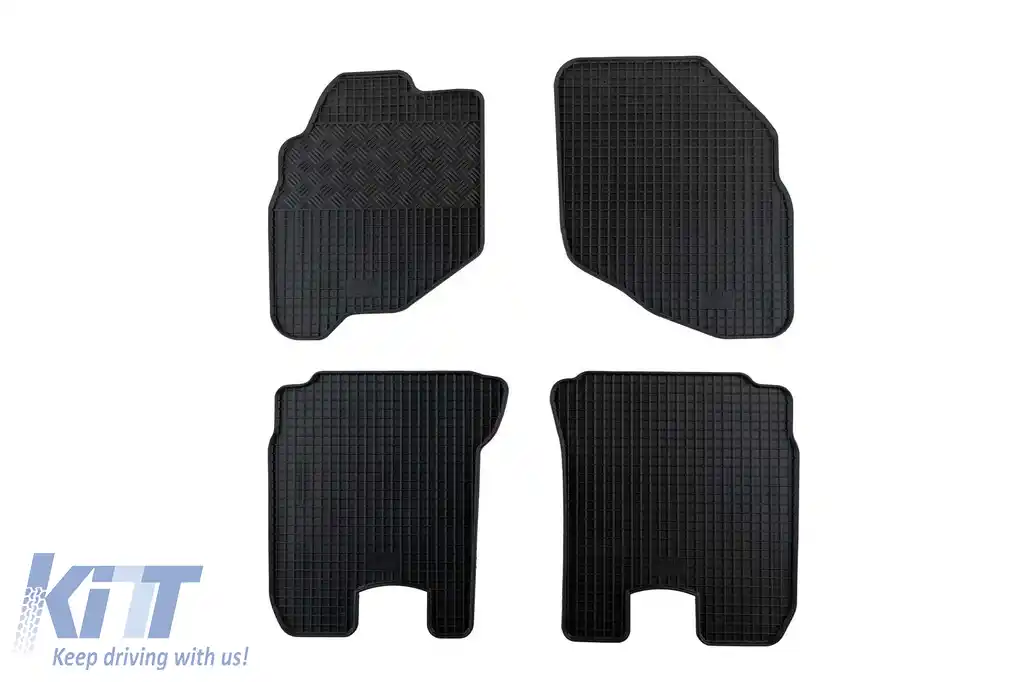 Mochete din cauciuc specifice, potrivite pentru Honda Jazz 2002-2008, set de 4 piese, culoare neagră-image-6248567