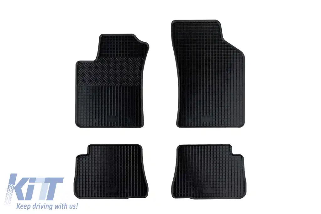 Mochete din cauciuc specifice, potrivite pentru Hyundai Getz după 2003, set de 4 piese, culoare neagră