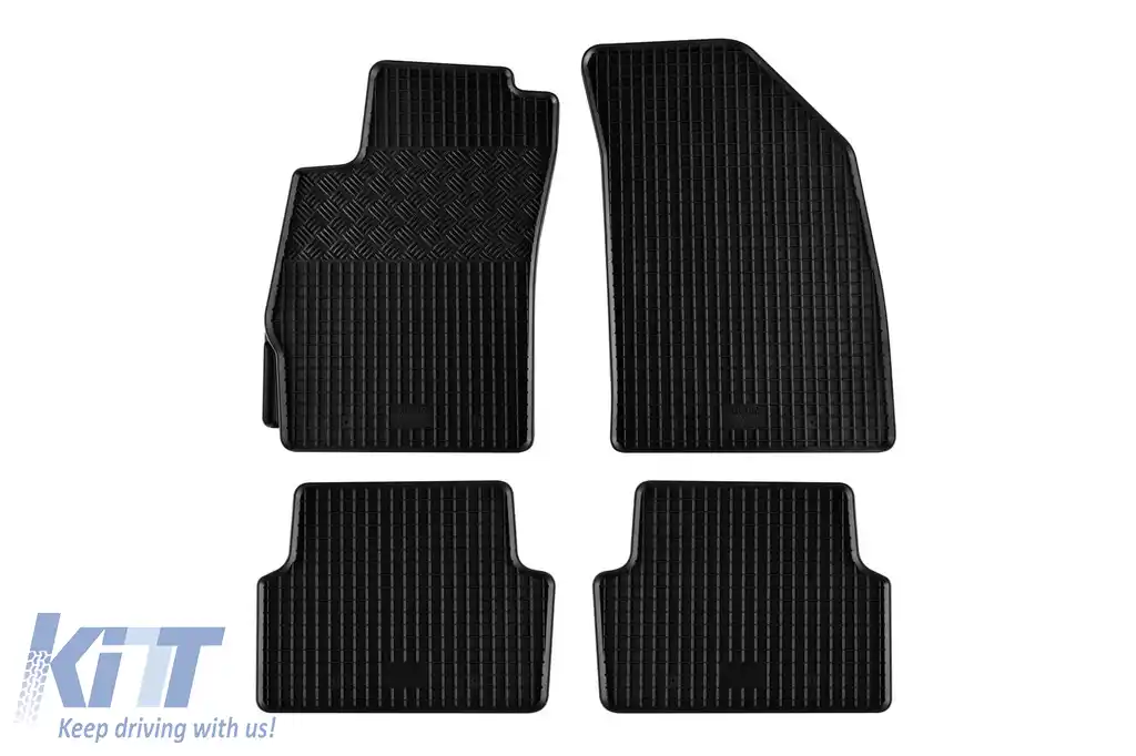 Mochete din cauciuc specifice, potrivite pentru Chevrolet Aveo după 2011, set de 4 piese, culoare neagră
