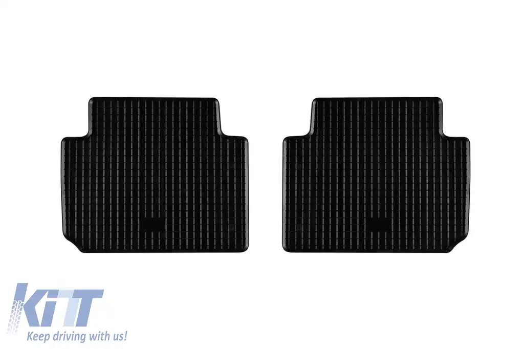 Mochete din cauciuc specifice, potrivite pentru Kia Carens II după 2007, set de 4 piese, culoare neagră-image-6248645