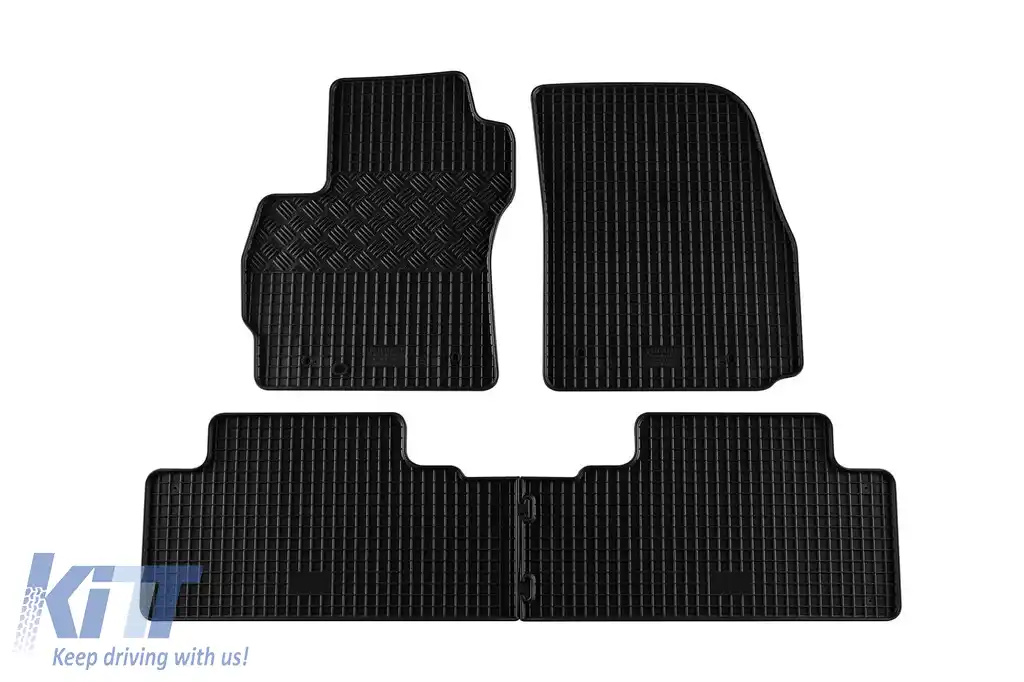 Mochete din cauciuc specifice, potrivite pentru Mazda 5 2005-2010, set de 4 piese, culoare neagră