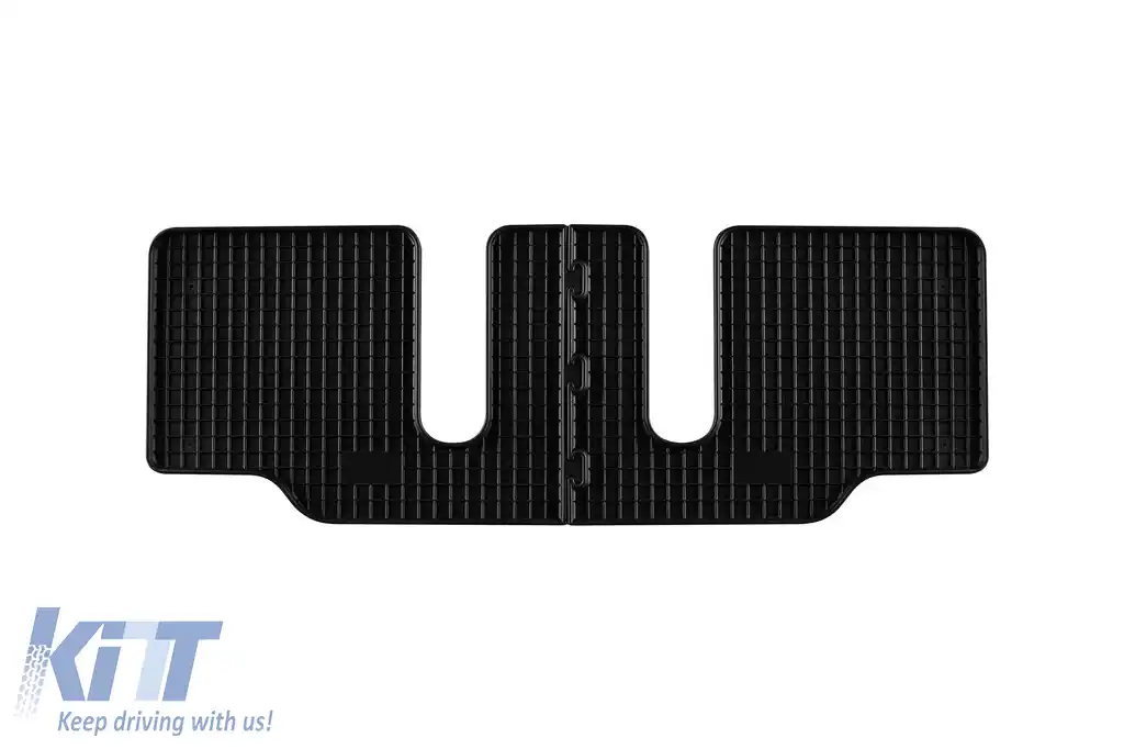 Mochete din cauciuc specifice, potrivite pentru Mazda 5 2005-2010 pentru scaunele din a treia linie, set de 2 piese, culoare neagră