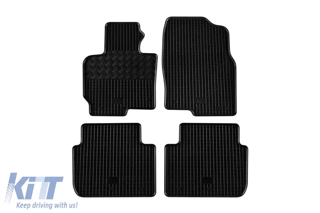 Mochete din cauciuc specifice, potrivite pentru Mazda CX-7 2011-2017, set de 4 piese, culoare neagră