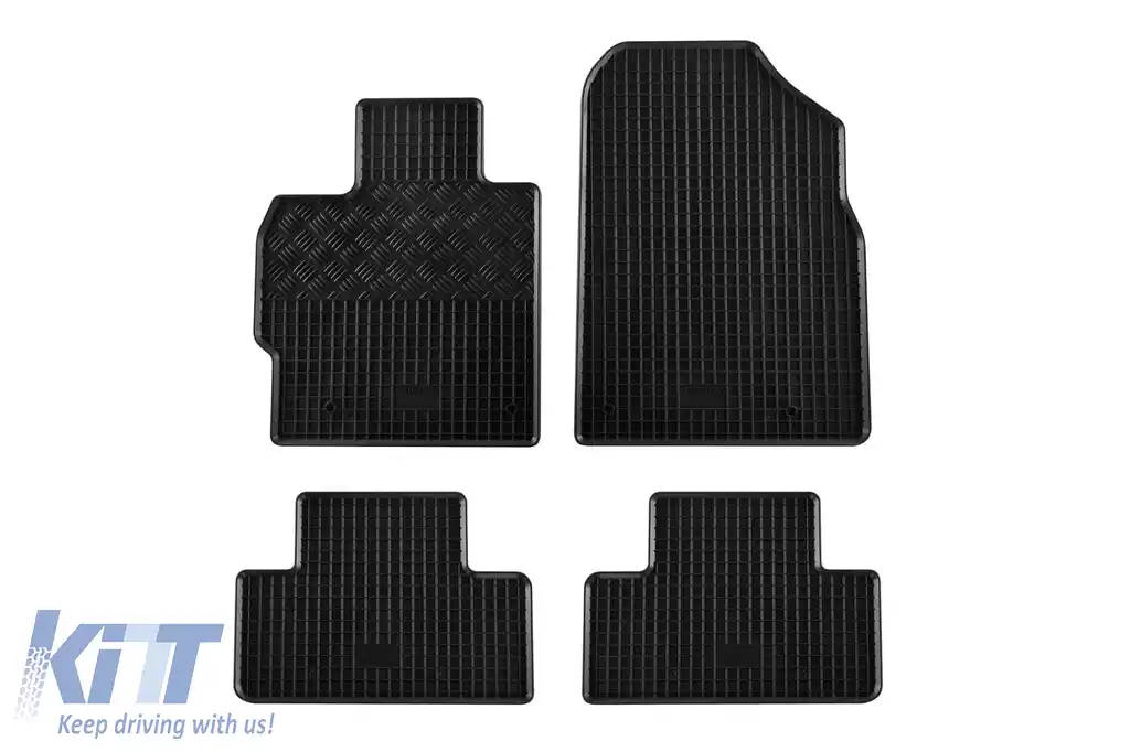 Mochete din cauciuc specifice, potrivite pentru Mazda CX-7 după 2007, set de 4 piese, culoare neagră