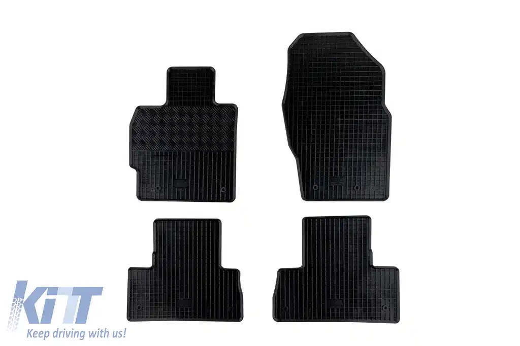 Mochete din cauciuc specifice, potrivite pentru Mazda CX-7 Diesel după 2009, set de 4 piese, culoare neagră